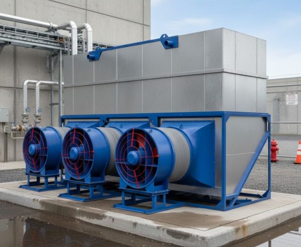 Фото 1 Вентиляторная градирня ГРД-350Н от компании ТермоГрад - купить по выгодной цене